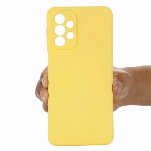 Силиконовый чехол Mobile Shell для Samsung Galaxy A23 4G (желтый) Силиконовый чехол Mobile Shell для Samsung Galaxy A23 4G (желтый)