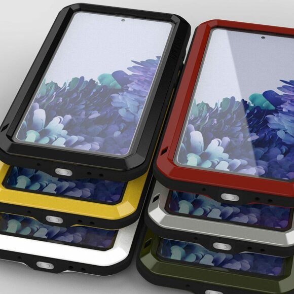 Гибридный чехол LOVE MEI для Samsung Galaxy S20 FE (S20 Fan Edition) (белый) Гибридный чехол LOVE MEI для Samsung Galaxy S20 FE (S20 Fan Edition) (белый)