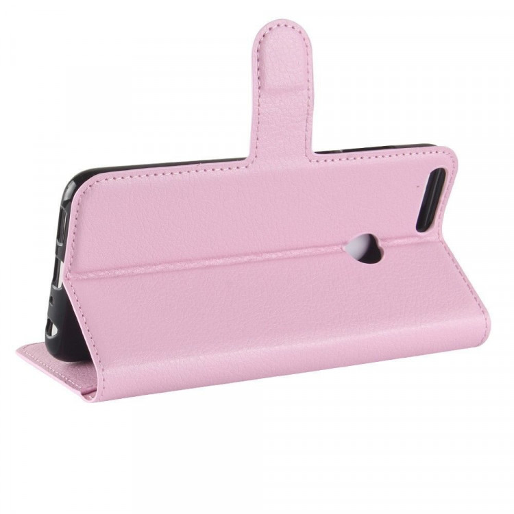 Чехол с визитницей для Huawei P Smart / Enjoy 7S (розовый)