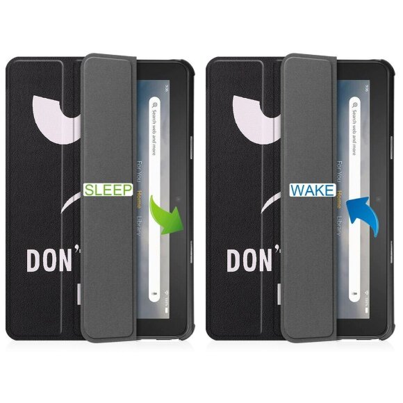 Чехол Smart Case для Amazon Fire 7 (2022) (Don't Touch Me) Чехол Smart Case для Amazon Fire 7 (2022) (Don't Touch Me)