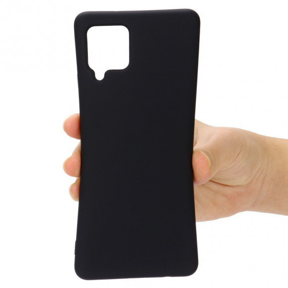 Силиконовый чехол Mobile Shell для Samsung Galaxy A22 (черный) Силиконовый чехол Mobile Shell для Samsung Galaxy A22 (черный)