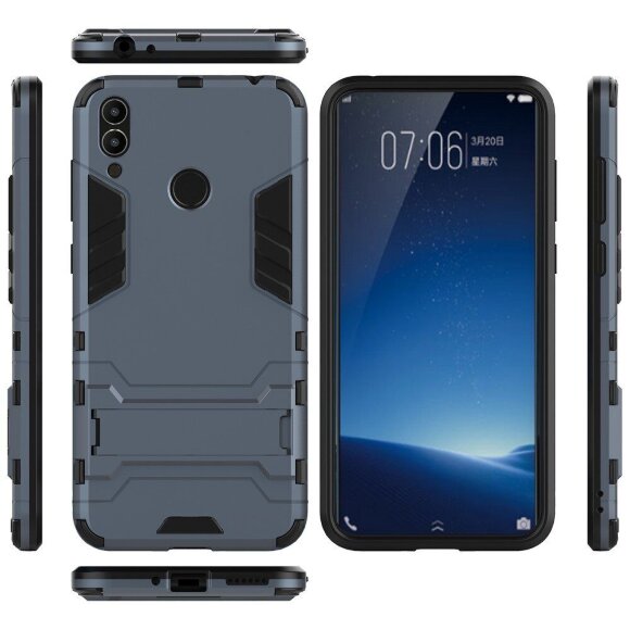 Чехол Duty Armor для Huawei Honor 8C (темно-синий) Чехол Duty Armor для Huawei Honor 8C (темно-синий)