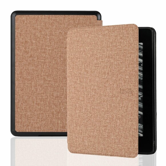 Тканевый чехол для Amazon Kindle Paperwhite 4 (2018-2021) 10th Generation, 6 дюймов (коричневый)