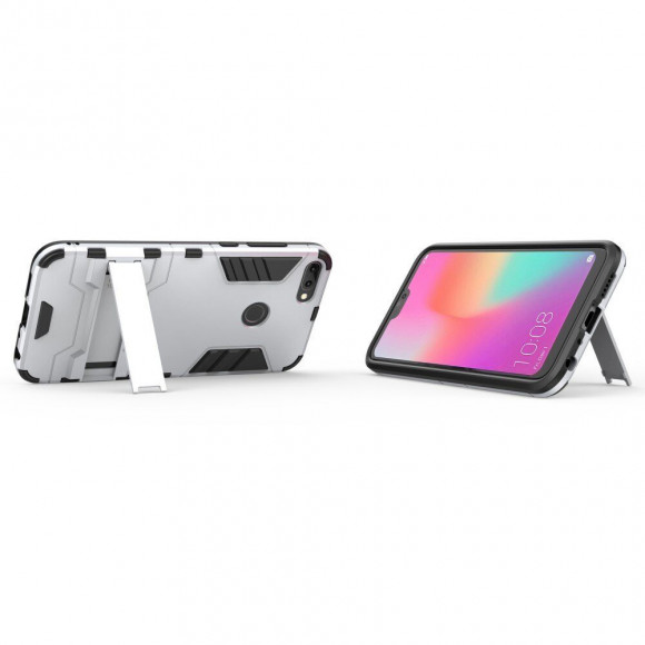Чехол Duty Armor для Huawei Honor 9i / Honor 9N (серебряный) Чехол Duty Armor для Huawei Honor 9i / Honor 9N (серебряный)