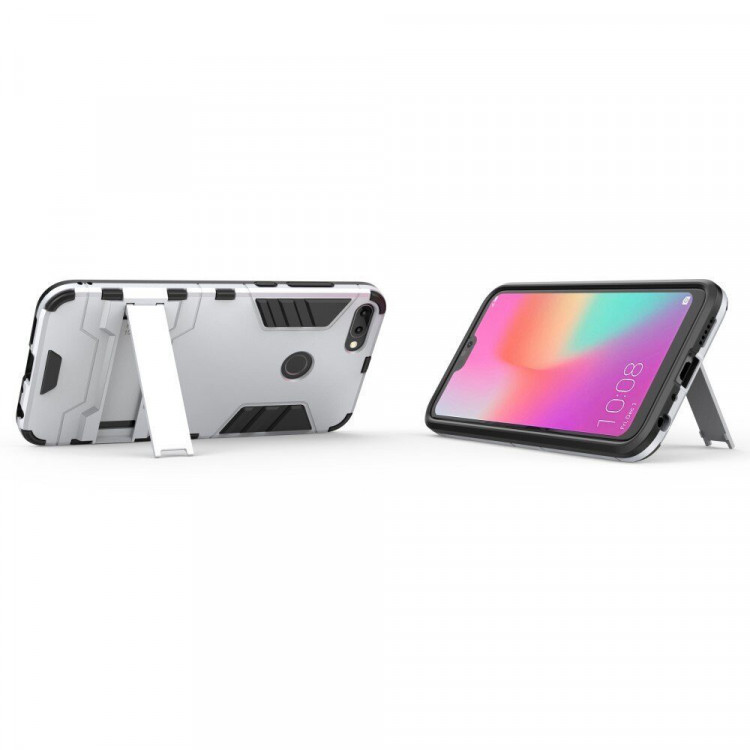 Чехол Duty Armor для Huawei Honor 9i / Honor 9N (серебряный)