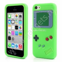 Силиконовый чехол Nintendo Game Boy для iPhone 5C (зеленый)