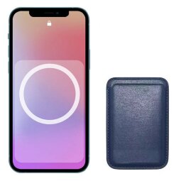 Чехол-бумажник MagSafe Wallet для iPhone (темно-синий)