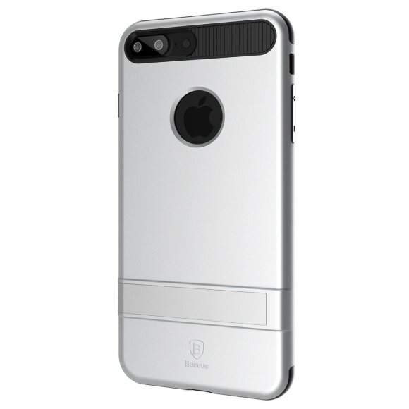 Чехол с подставкой Baseus для iPhone 7 Plus / iPhone 8 Plus (серебряный) Чехол с подставкой Baseus для iPhone 7 Plus / iPhone 8 Plus (серебряный)