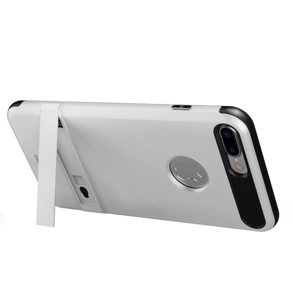 Чехол с подставкой Baseus для iPhone 7 Plus / iPhone 8 Plus (серебряный) Чехол с подставкой Baseus для iPhone 7 Plus / iPhone 8 Plus (серебряный)