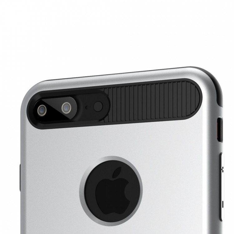 Чехол с подставкой Baseus для iPhone 7 Plus / iPhone 8 Plus (серебряный)