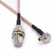 Кабель-адаптер с F Female на TS9 (RG316)