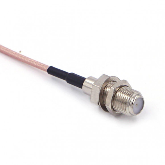 Кабель-адаптер с F Female на TS9 (RG316)