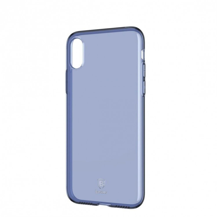 Чехол-накладка Baseus для iPhone X / ХS (голубой)