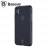 Чехол-накладка Baseus для iPhone X / ХS (голубой)