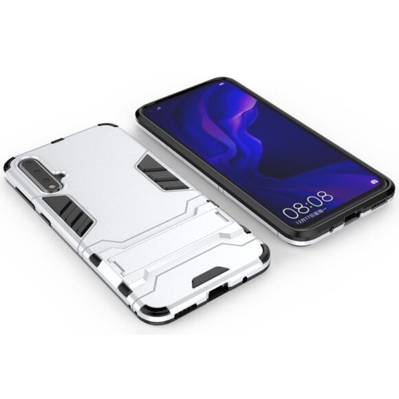 Чехол Duty Armor для Huawei nova 5 Pro / Huawei nova 5 (серебряный)