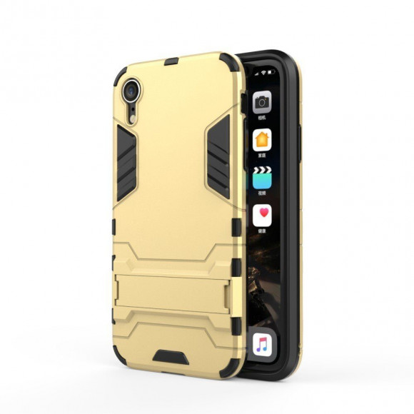 Чехол Duty Armor для iPhone XR (золотой)