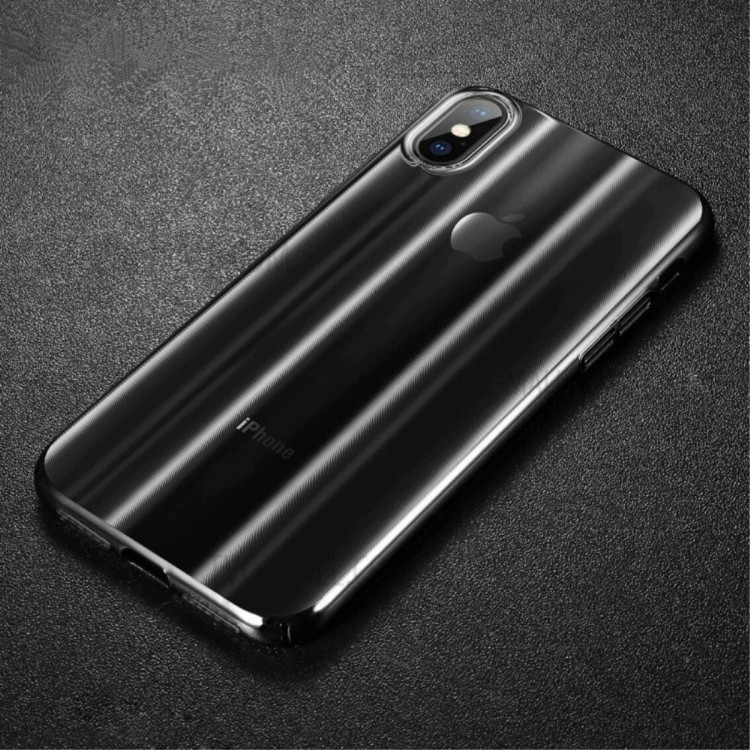 Чехол Baseus Aurora Series для iPhone XS Max (черный)