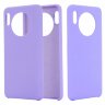 Силиконовый чехол Mobile Shell для Huawei Mate 30 Pro (фиолетовый)