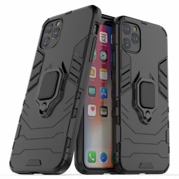 Чехол Armor Ring Holder для iPhone 11 Pro (черный)