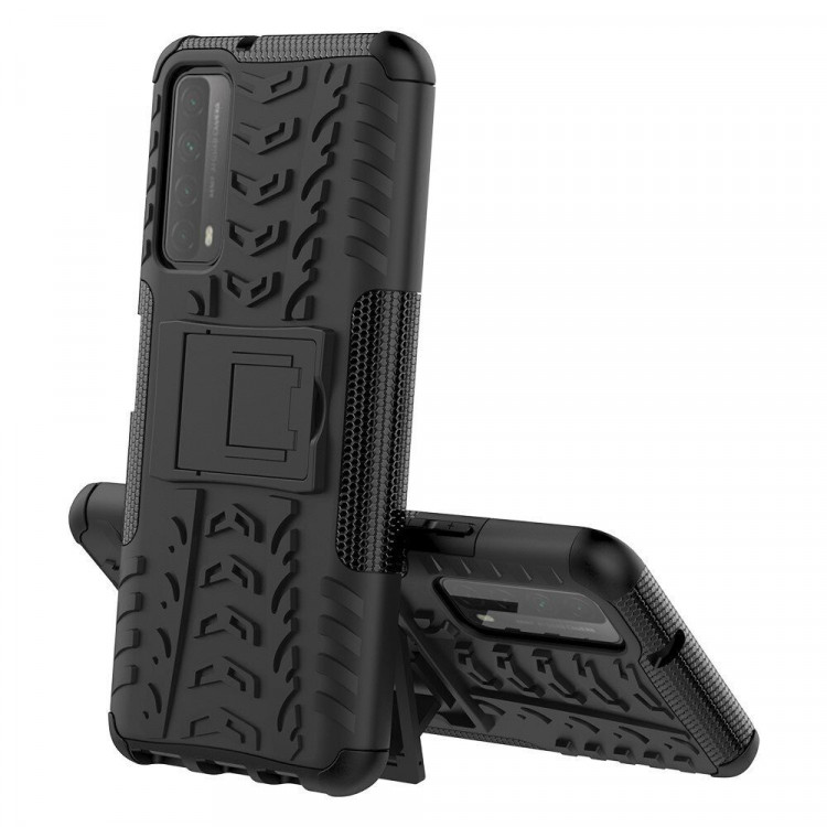 Чехол Hybrid Armor для Huawei P smart 2021 (черный)
