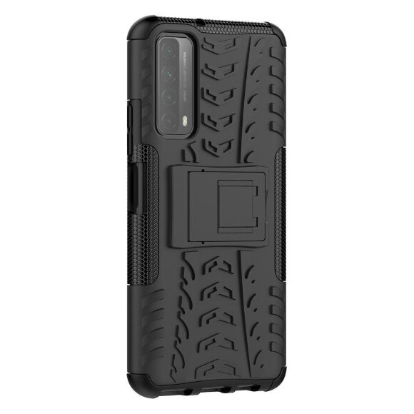 Чехол Hybrid Armor для Huawei P smart 2021 (черный) Чехол Hybrid Armor для Huawei P smart 2021 (черный)