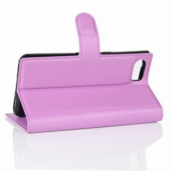 Чехол с визитницей для BlackBerry Keyone (фиолетовый)