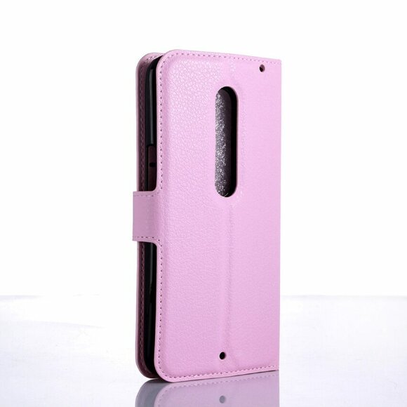 Чехол с визитницей для Motorola Moto X Style (розовый)