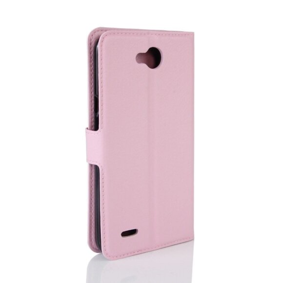 Чехол с визитницей для LG X Power 2 M320  (розовый)