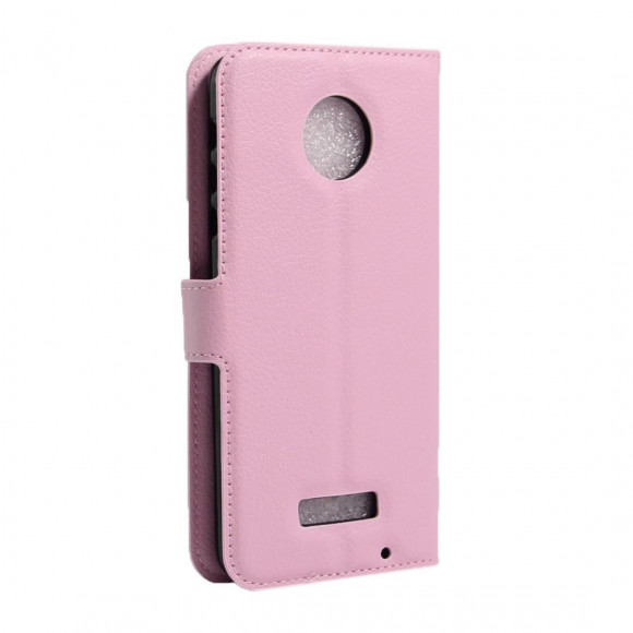 Чехол с визитницей для Motorola Moto Z Force (розовый) Чехол с визитницей для Motorola Moto Z Force (розовый)