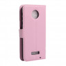Чехол с визитницей для Motorola Moto Z Force (розовый)
