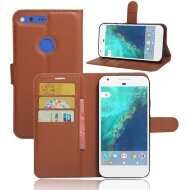 Чехол с визитницей для Google Pixel XL (коричневый)