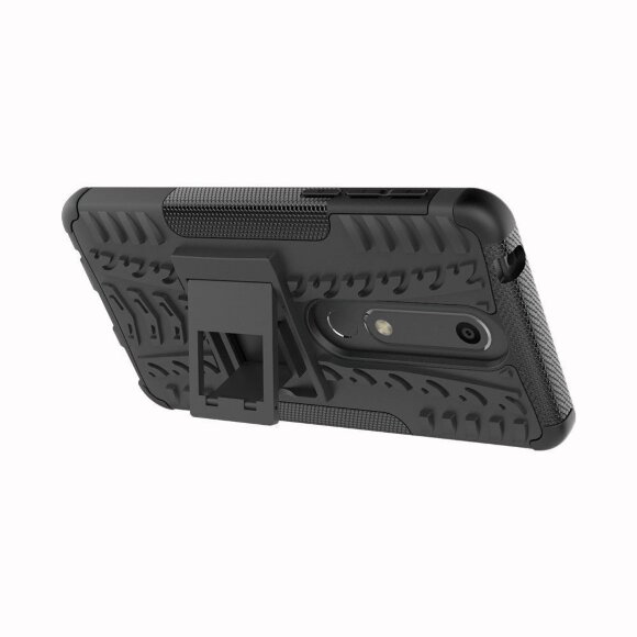 Чехол Hybrid Armor для Nokia 6 (2018) / Nokia 6.1 (черный) Чехол Hybrid Armor для Nokia 6 (2018) / Nokia 6.1 (черный)