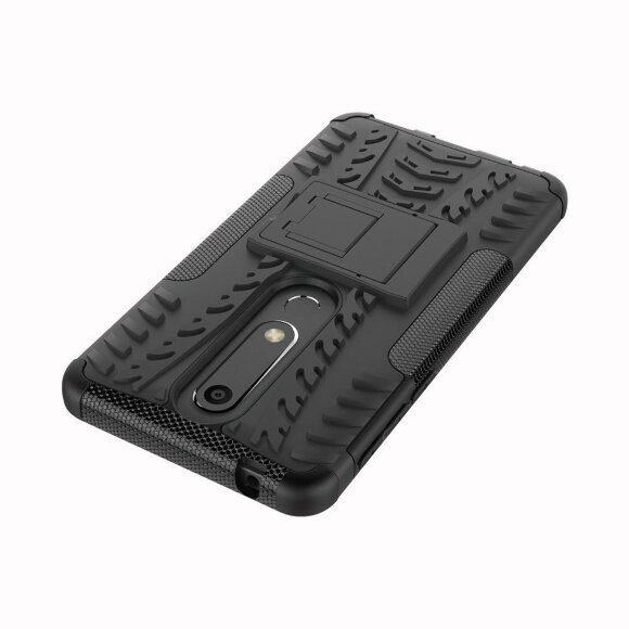 Чехол Hybrid Armor для Nokia 6 (2018) / Nokia 6.1 (черный) Чехол Hybrid Armor для Nokia 6 (2018) / Nokia 6.1 (черный)