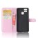 Чехол с визитницей для Asus Zenfone 3 Zoom ZE553KL (розовый)