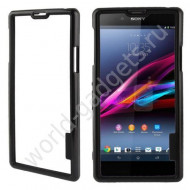 Бампер для Sony Xperia Z1 / L39h (черный)