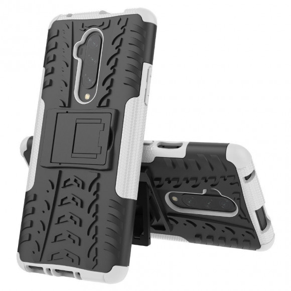 Чехол Hybrid Armor для OnePlus 7T Pro (черный + белый) Чехол Hybrid Armor для OnePlus 7T Pro (черный + белый)
