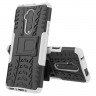 Чехол Hybrid Armor для OnePlus 7T Pro (черный + белый)