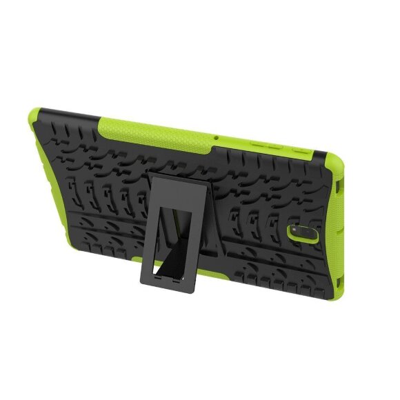 Чехол Hybrid Armor для Samsung Galaxy Tab S4 10.5 SM-T830 / SM-T835 (черный + зеленый)