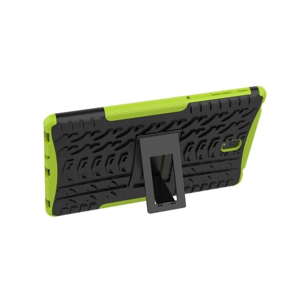 Чехол Hybrid Armor для Samsung Galaxy Tab S4 10.5 SM-T830 / SM-T835 (черный + зеленый)