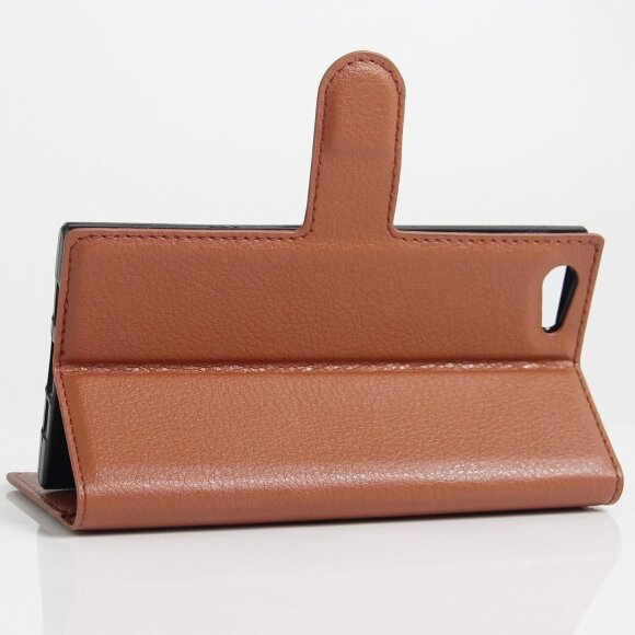 Чехол с визитницей для DOOGEE Y300 (коричневый) Чехол с визитницей для DOOGEE Y300 (коричневый)