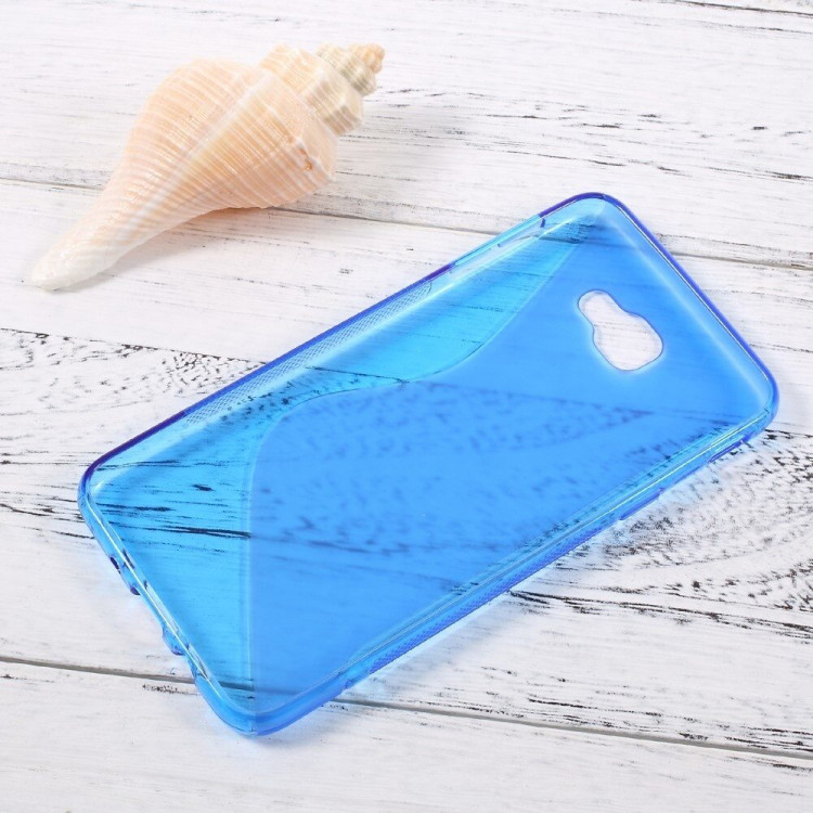 Нескользящий чехол для Samsung Galaxy J5 Prime SM-G570F (голубой)