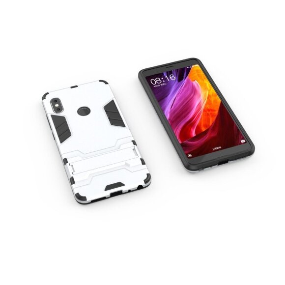 Чехол Duty Armor для Xiaomi Redmi Note 5 / 5 Pro (серебряный) Чехол Duty Armor для Xiaomi Redmi Note 5 / 5 Pro (серебряный)