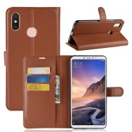 Чехол с визитницей для Xiaomi Mi Max 3 (коричневый) Чехол с визитницей для Xiaomi Mi Max 3 (коричневый)