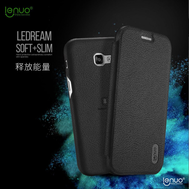 Чехол LENUO для Samsung Galaxy A5 (2017) SM-A520F (черный)