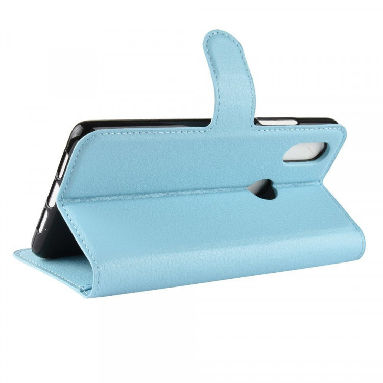 Чехол с визитницей для Xiaomi Mi 8 SE (голубой)