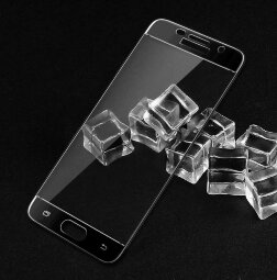 Защитное стекло 3D для Samsung Galaxy A7 (2017) SM-A720F (черный)