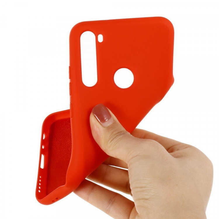 Силиконовый чехол Mobile Shell для Xiaomi Redmi Note 8T (красный)