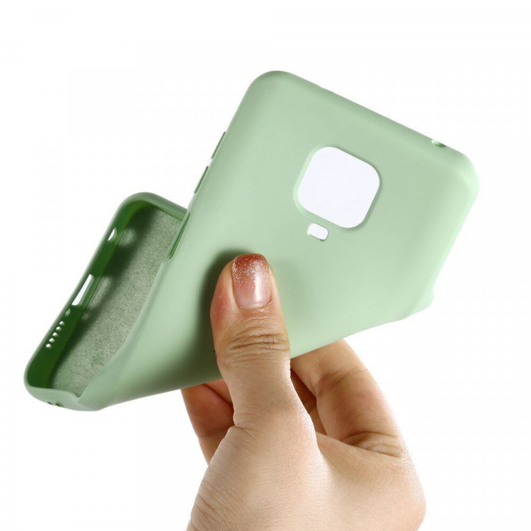 Силиконовый чехол Mobile Shell для Redmi Note 9S / Note 9 Pro / Note 9 Pro Max (зеленый)