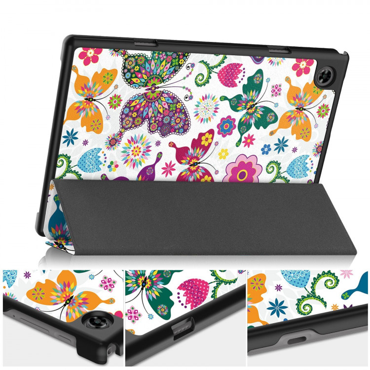 Чехол для планшета Teclast P20HD, P20S, Teclast M40 PRO, M40, M40S, Бабочки