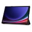 Планшетный чехол для Samsung Galaxy Tab S9 FE+ (Plus) (темно-синий)